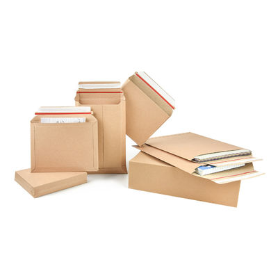 Vue de fenêtre Impression de logo personnalisé Cartons cadeaux à coussins Kraft pour les bijoux de bonbons