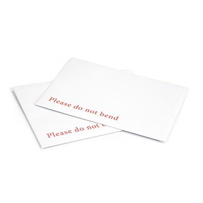 Emballage de protection Enveloppe de poche personnalisée avec papier Kraft Ace et fond en carton gris