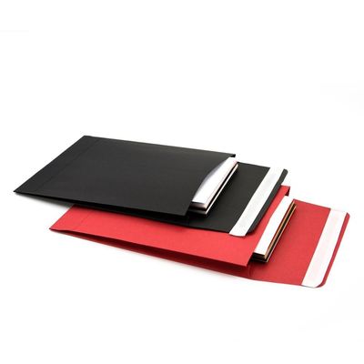 Enveloppe en forme de coffret en papier kraft de 120 grammes pour une facilité d'emballage rapide