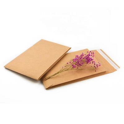 Emballage express Papier kraft V fond coussin reconditionnel enveloppes d'expédition sur mesure