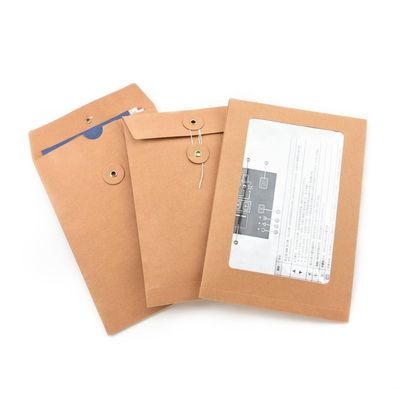 Emballage express Papier kraft V fond coussin reconditionnel enveloppes d'expédition sur mesure