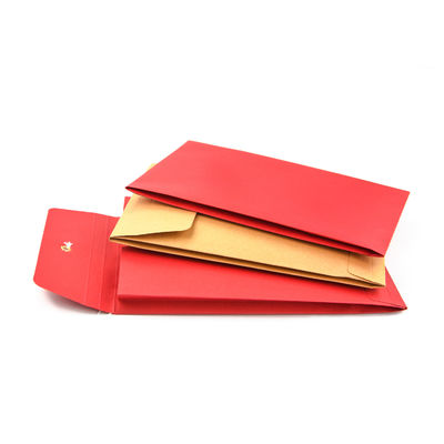 Enveloppes de fermeture de cordes et de lave-linge de taille personnalisée pour la correspondance confidentielle