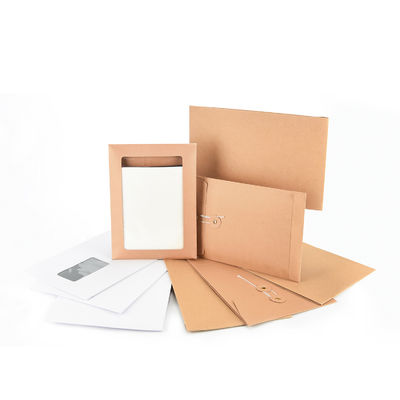Enveloppes de fermeture de cordes et de lave-linge de taille personnalisée pour la correspondance confidentielle