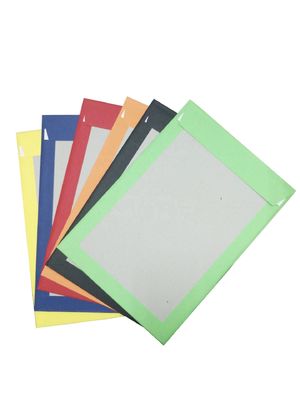 Enveloppes arrière en carton adhésif à fusion à chaud pour emballages de livraison de papier de couleur personnalisés