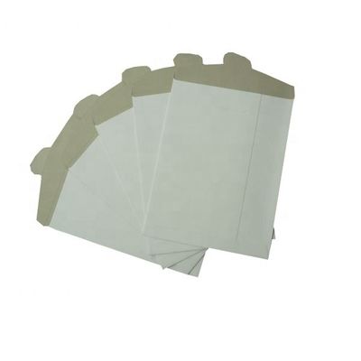 4mil épaisseur Tuck-flap mailers en blanc pour l'emballage et l'expédition de documents professionnels