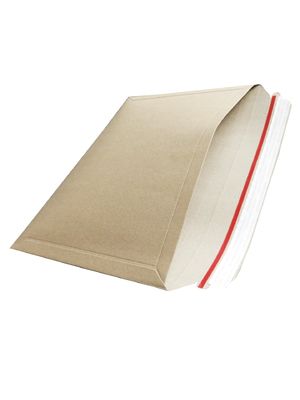 Enveloppe rembourrées en carton tampon de papier kraft recyclé pour les emballages de livraison de cadres photo