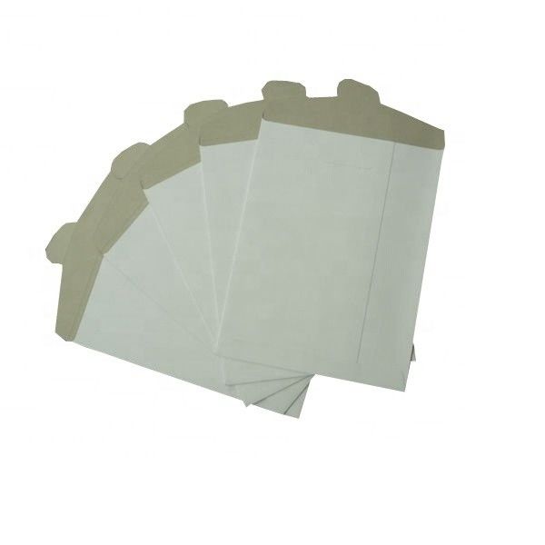 4mil épaisseur Tuck-flap mailers en blanc pour l'emballage et l'expédition de documents professionnels
